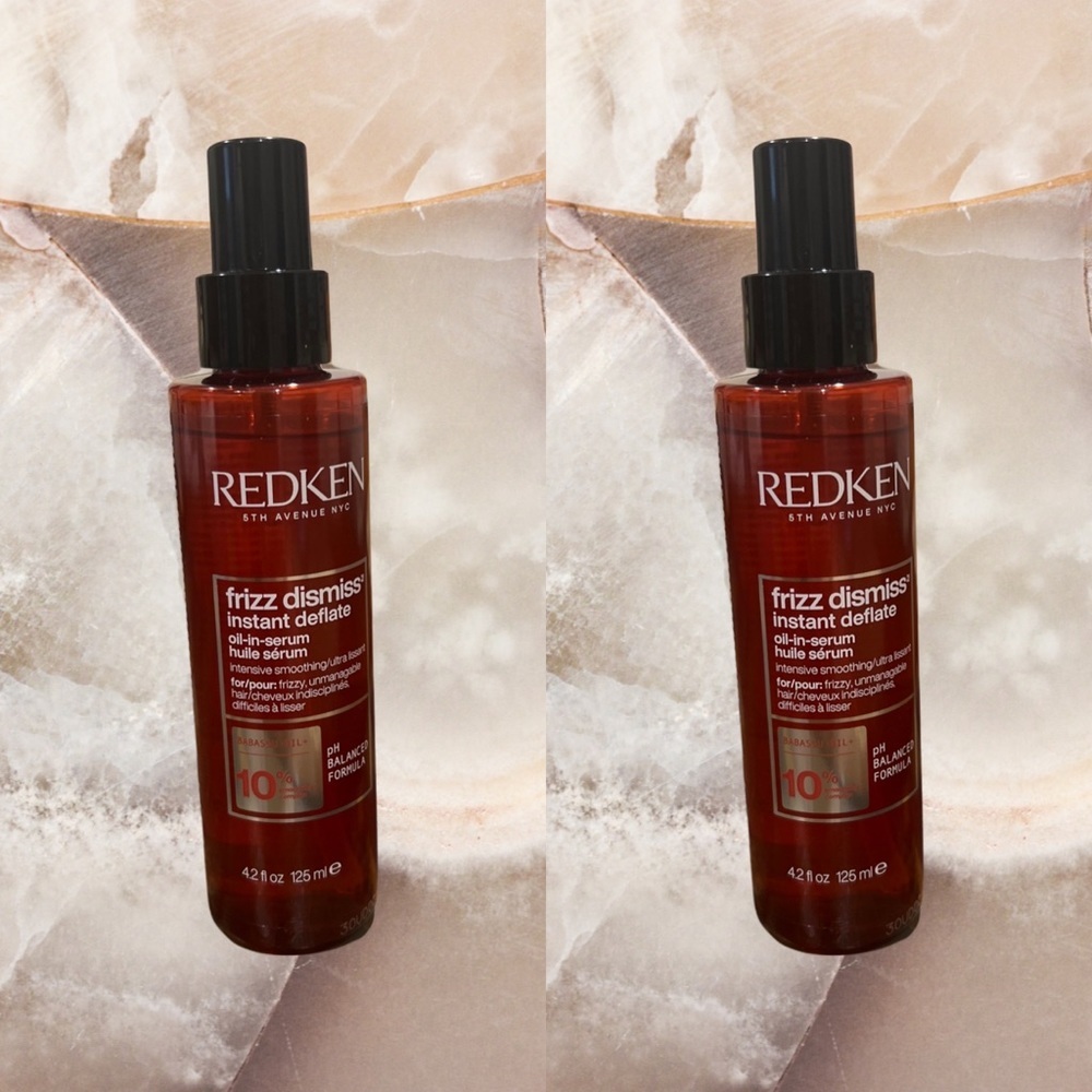Redken Frizz Dismiss Instant Deflate Oil In Serum 4.2 oz 2 units